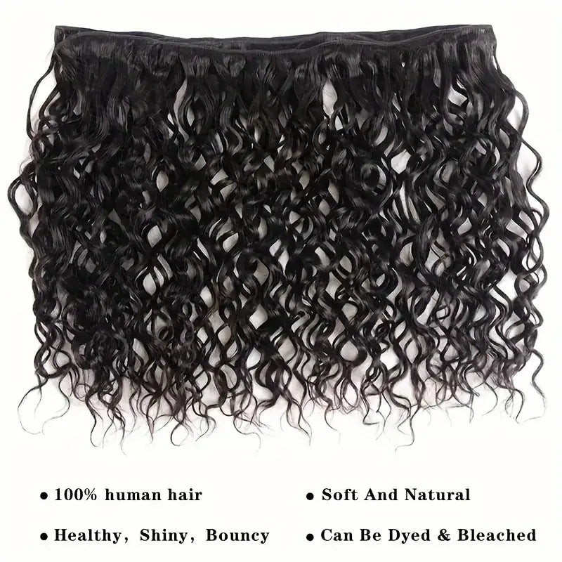 Deep Wave Human Hair Bundles 100% Brazilian