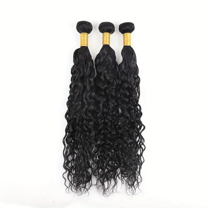 3 bundle Hair Water Wave Human  100% Human Hair