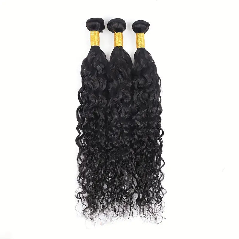 3 bundle Hair Water Wave Human  100% Human Hair