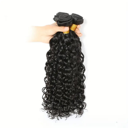 3 bundle Hair Water Wave Human  100% Human Hair