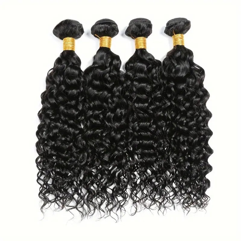 3 bundle Hair Water Wave Human  100% Human Hair